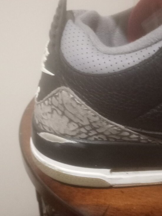 Nike Air Jordan 3 Retro OG Black Cement (854262-001) - Men\'s US Size 8.5 main image 9